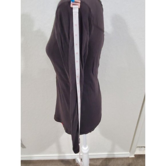 edc by Esprit Brown Longsleeve Shirt Top Size XS - Picture 7 of 9